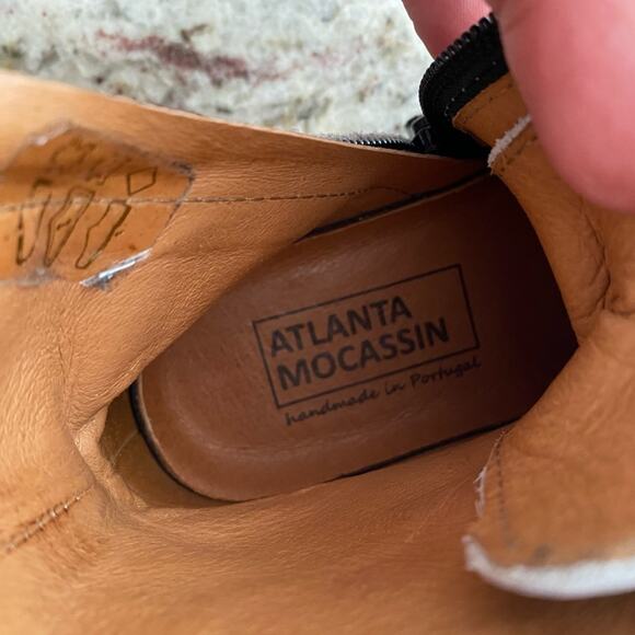 ATLANTA MOCASSIN $149 Kids Gray Heart Boot Portugal EU 27 US 10 Sold Out - Picture 11 of 14